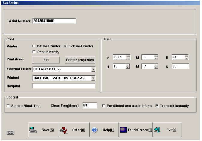 System Settings